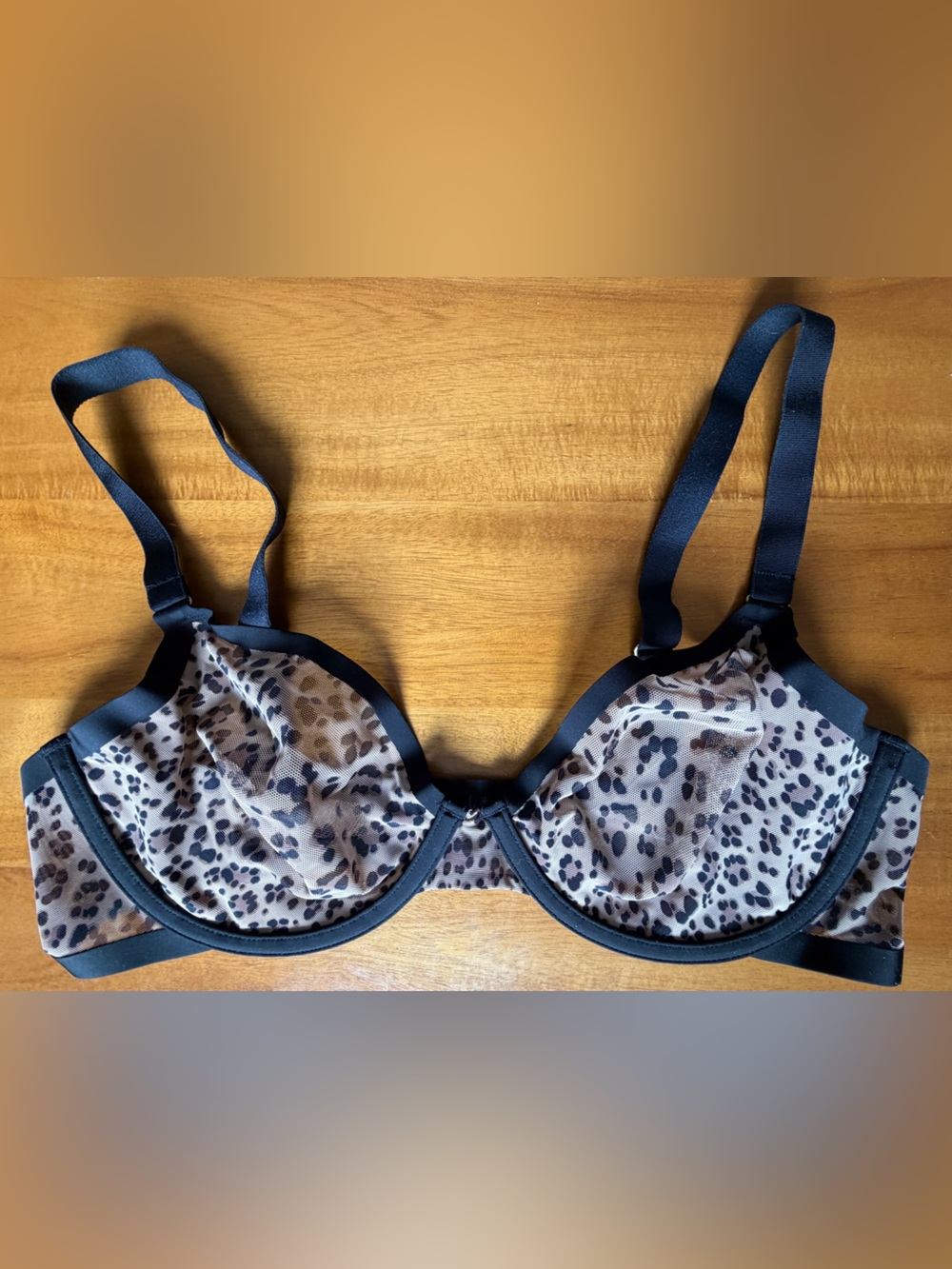 THE PLUNGE - MESH - Leopard Print 36D